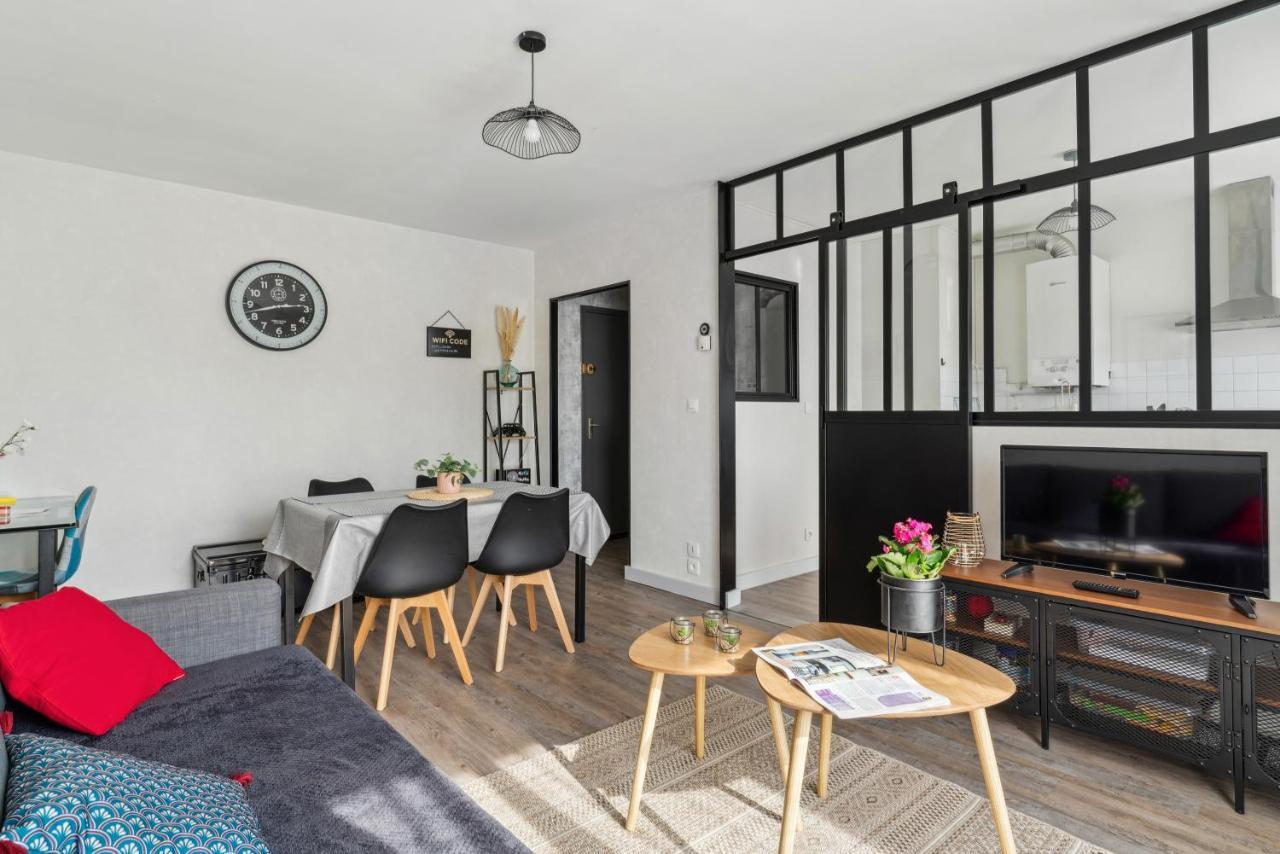 La Jol'Nantaise - Proche Tram Ligne 2 & 3 Et Bus Apartment Nantes Bagian luar foto